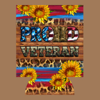Proud Veteran  12 Oz Regular Can Cooler Classic Tee | Teevron