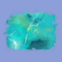 Turquoise Background Long Sleeve Tee | Teevron