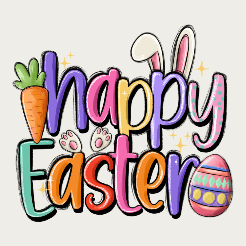 Happy Easter Zipper Hoodie by MaliasSmallBusiness | Teevron