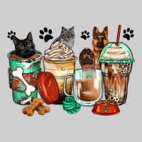 German Shepherd Black And Grey Cat Coffee Cups Premium Tee | Teevron
