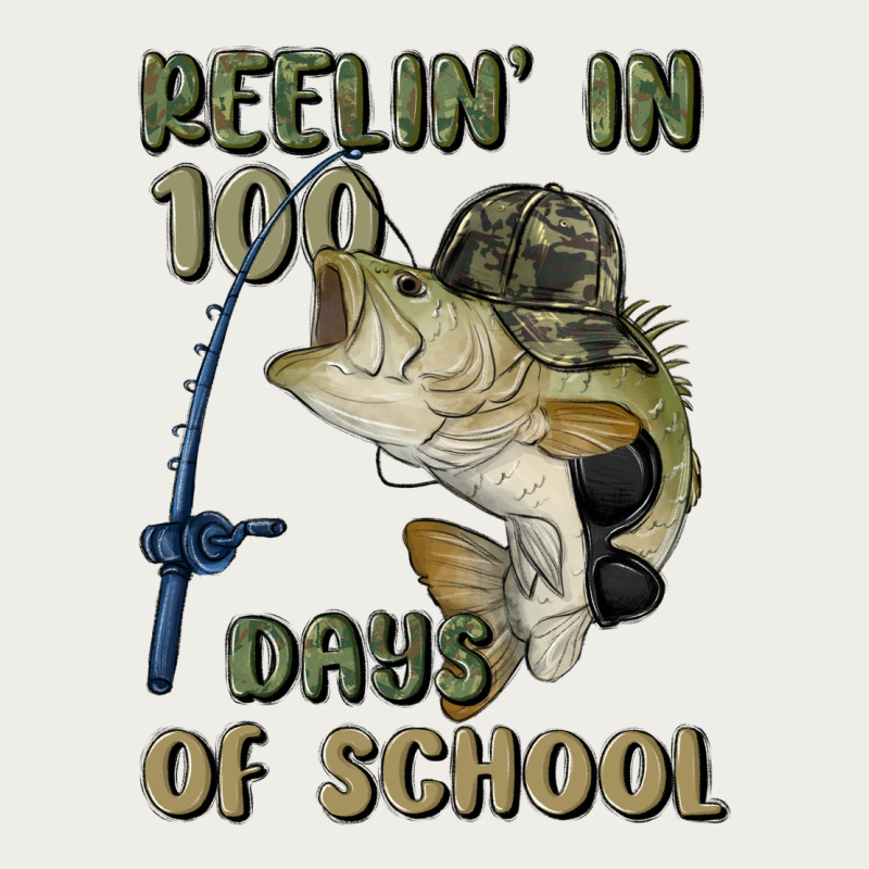 Reelin' In 100 Days Of School Zipper Hoodie by MaliasSmallBusiness | Teevron