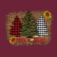 Merry And Bright With Tree's Long Sleeve Tee | Teevron