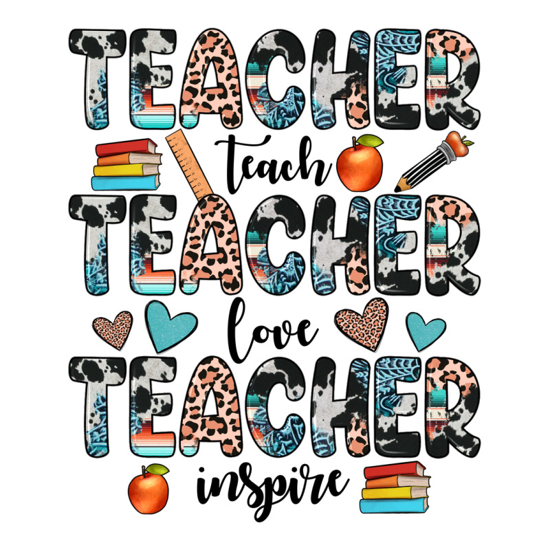 Teacher Teach Love Inspire Classic Tee by JahusDesignShop | Teevron