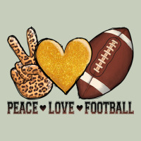 Peace Love Football Ladies Tee | Teevron