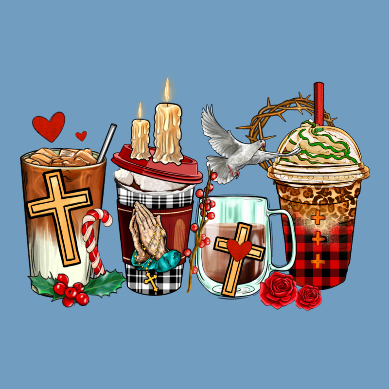 Religious Coffee Cups Urban Heavy Tee by AdoDesignShop | Teevron