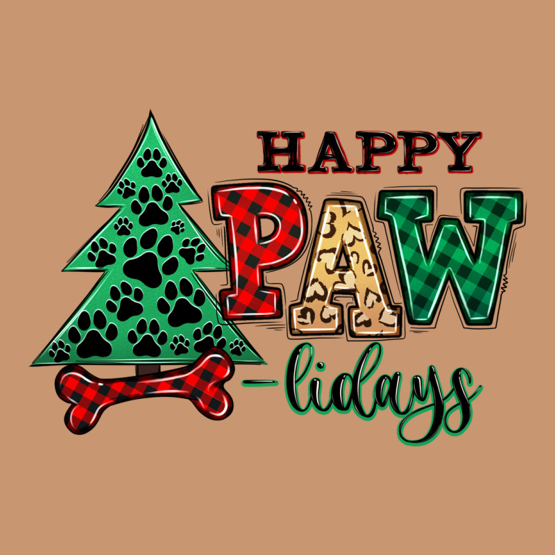 Happy Pawlidays Christmas Pets Heavyweight Hoodie by MaliasSmallBusiness | Teevron