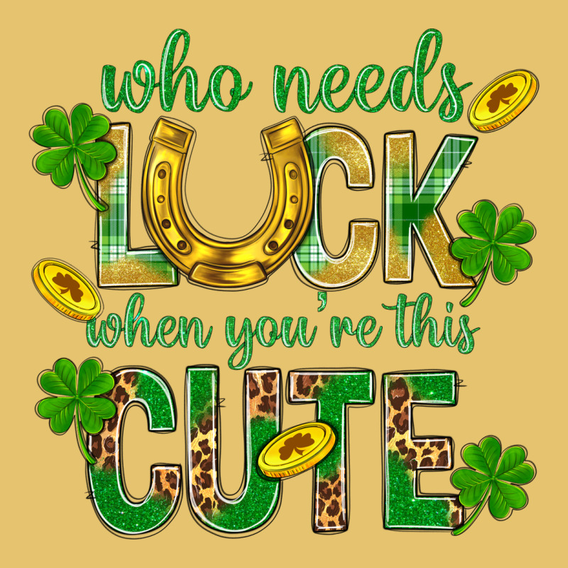Who Needs Luck When You're This Cute St. Patricks Premium Sweatshirt by BundleAndBundleShop | Teevron