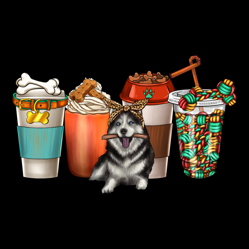 Alaskan Husky Dog Coffee Cups Premium Tee by texasbilliewilder | Teevron