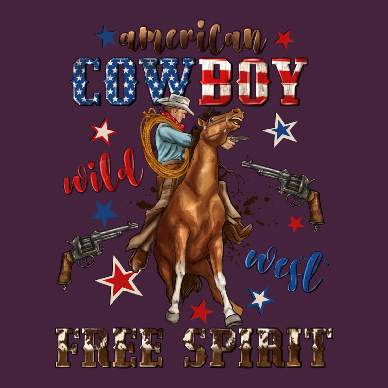 American Cowboy Wild West Free Spirit Premium Tee by texasbilliewilder | Teevron