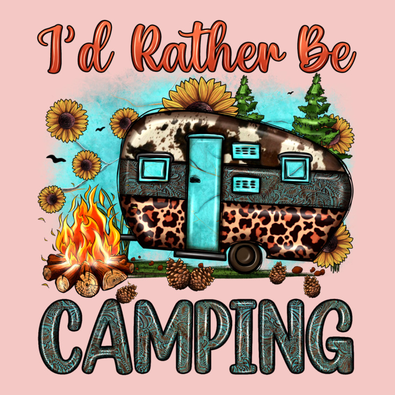 I'd Rather Be Camping Urban Heavy Tee by JahusDesignShop | Teevron