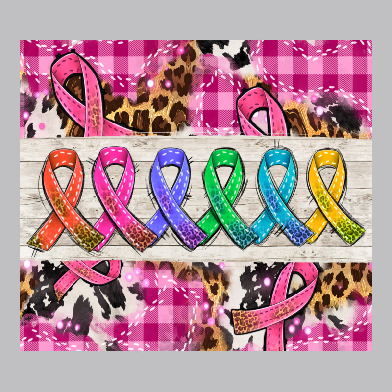 Western Colorfull Cancer Ribbon Classic Tee by AdoDesignShop | Teevron