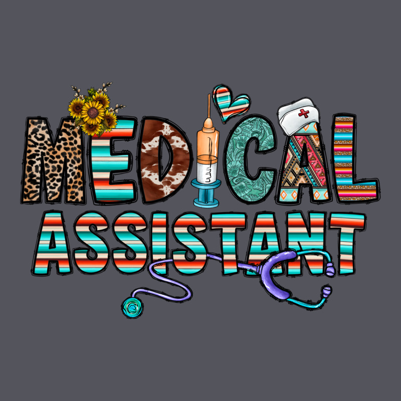 Medical Asistant Vintage Hoodie by CowhideDigitalArt | Teevron