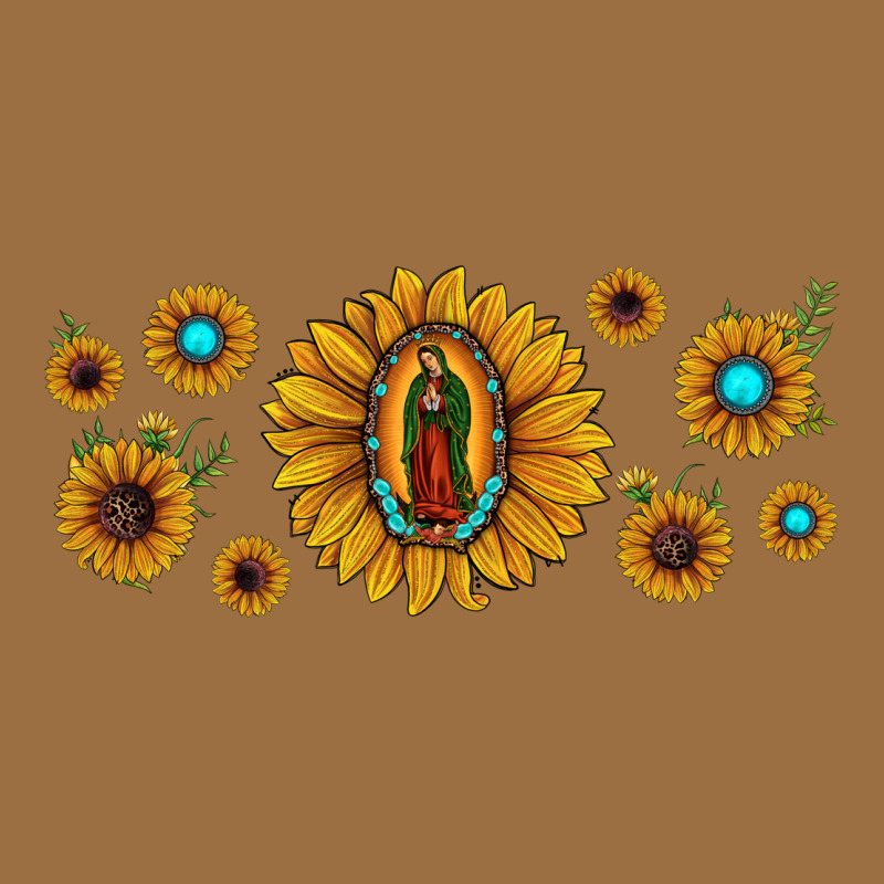Sunflower Lady Of Guadalupe Vintage Tee by JahusDesignShop | Teevron