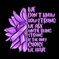Purple Pancreatic Cancer Sunflower And Cancer Ribb Zipper Hoodie | Teevron