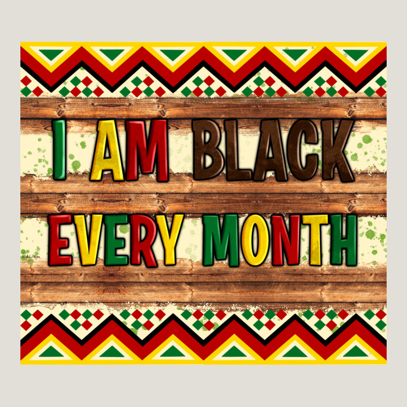 I Am Black Every Month Heavy Core Tee by Artiststas | Teevron