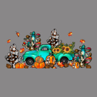 Fall Cactus Pumpkin Truck Vintage Tee | Teevron