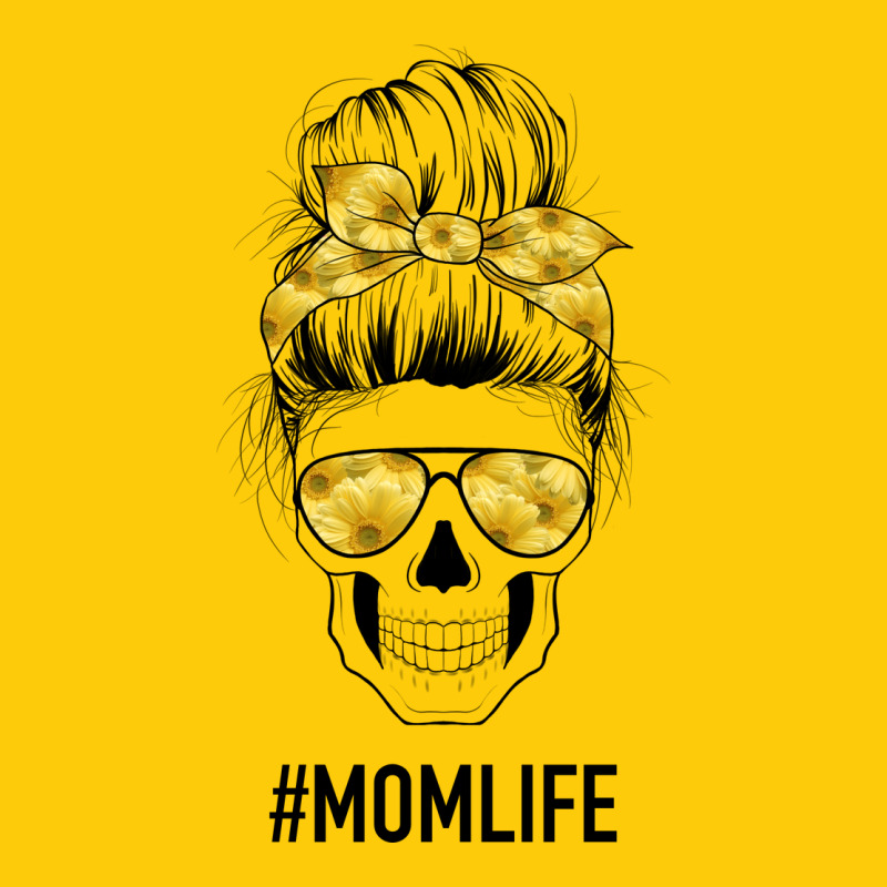 Yellow Flower Mom Skull Premium Hoodie by Bettercallsaul | Teevron