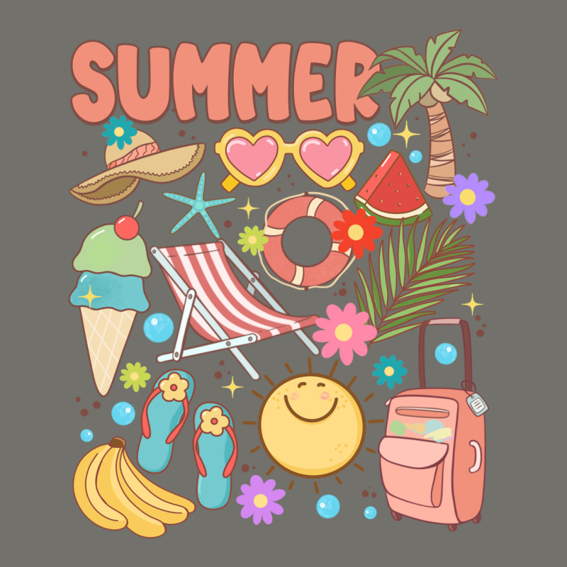 Retro Summer Premium Hoodie by JahusDesignShop | Teevron