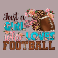 Just A Girl Who Loves Football Vintage Hoodie | Teevron