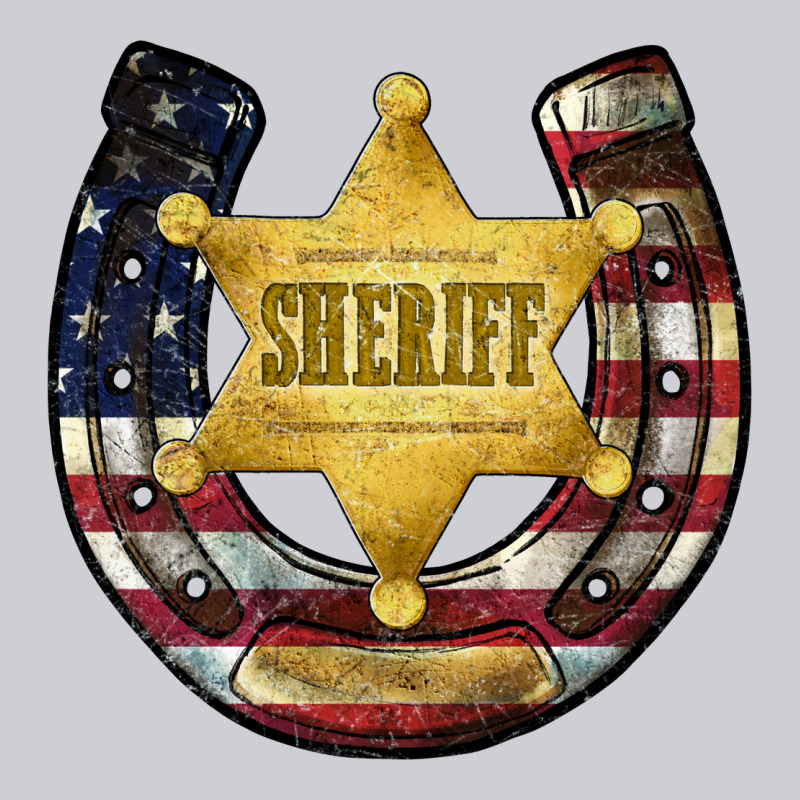 Sheriff American Flag Classic Tee by JahusDesignShop | Teevron