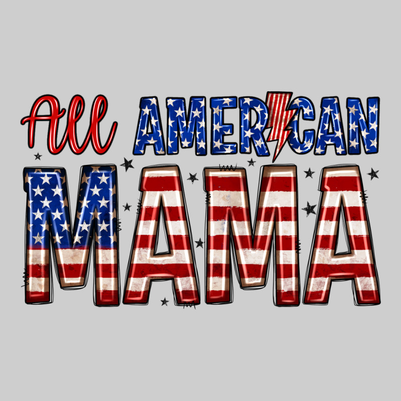 All American Mama Zillion Premium Tee by Zillion Design Studio | Teevron