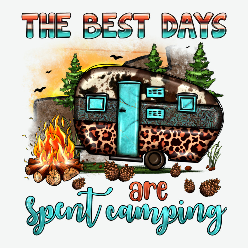 The Best Days Are Spent Camping Urban Heavy Tee by JahusDesignShop | Teevron