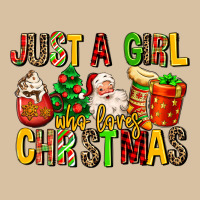 Just A Girl Who Loves Christmas Heavyweight Hoodie | Teevron