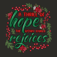 A Thrill Of Hope The Weary World Rejoices Heavy Core Tee | Teevron
