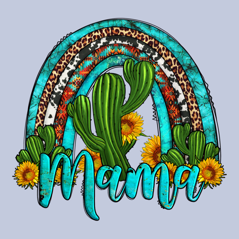 Western Cactus And Sunflower Mama Rainbow Long Sleeve Tee by Artiststas | Teevron