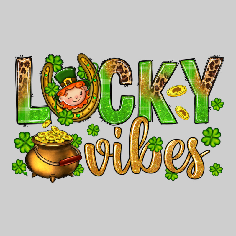 St. Patricks Day Lucky Vibes Premium Sweatshirt by BundleAndBundleShop | Teevron