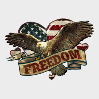 Freedom America Eagle 4th Of July Urban Hoodie | Teevron