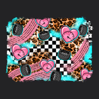 Race Day Background Vintage Tee | Teevron