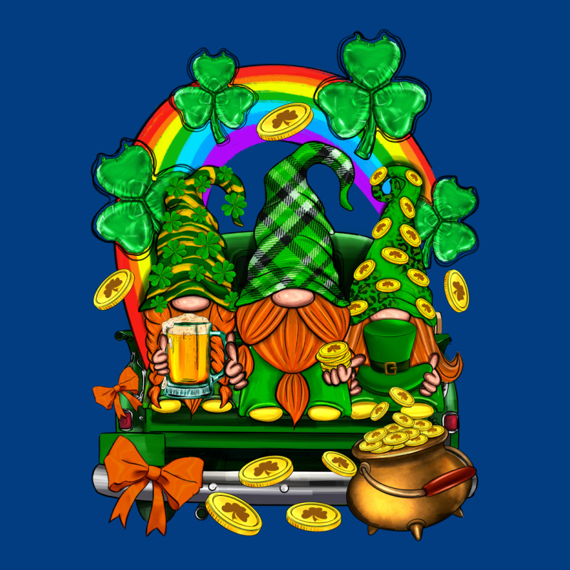 St. Patricks Gnomes Truck With Rainbow Premium Sweatshirt by BundleAndBundleShop | Teevron