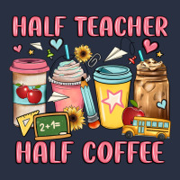 Half Teacher Half Coffee Heavyweight Sweatshirt | Teevron