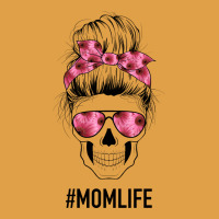 Pink Flower Mom Skull Premium Hoodie | Teevron