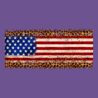Usa Flag Leopard Vintage Tee | Teevron