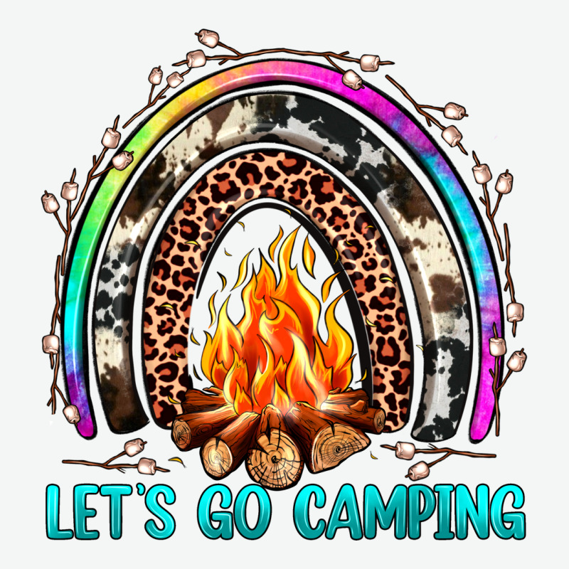 Let's Go Camping Rainbow Urban Heavy Tee by JahusDesignShop | Teevron