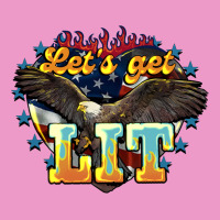 Let's Get Lit America Eagle 4th Of July Urban Hoodie | Teevron
