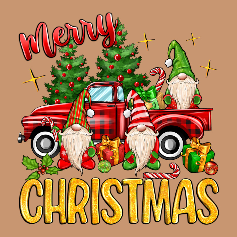 Merry Christmas Gnomes Truck Heavyweight Hoodie by MaliasSmallBusiness | Teevron