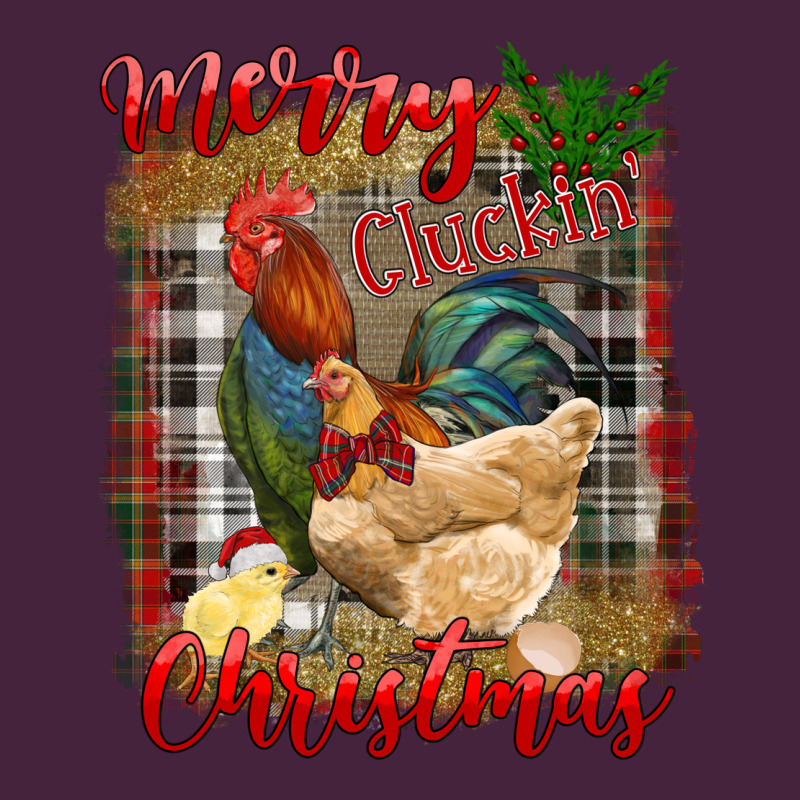 Merry Cluckin' Christmas Premium Tee by RanaPortraitStore | Teevron
