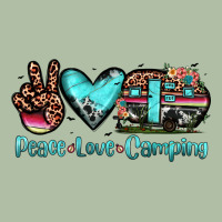 Peace Love Camping Urban Heavy Tee | Teevron