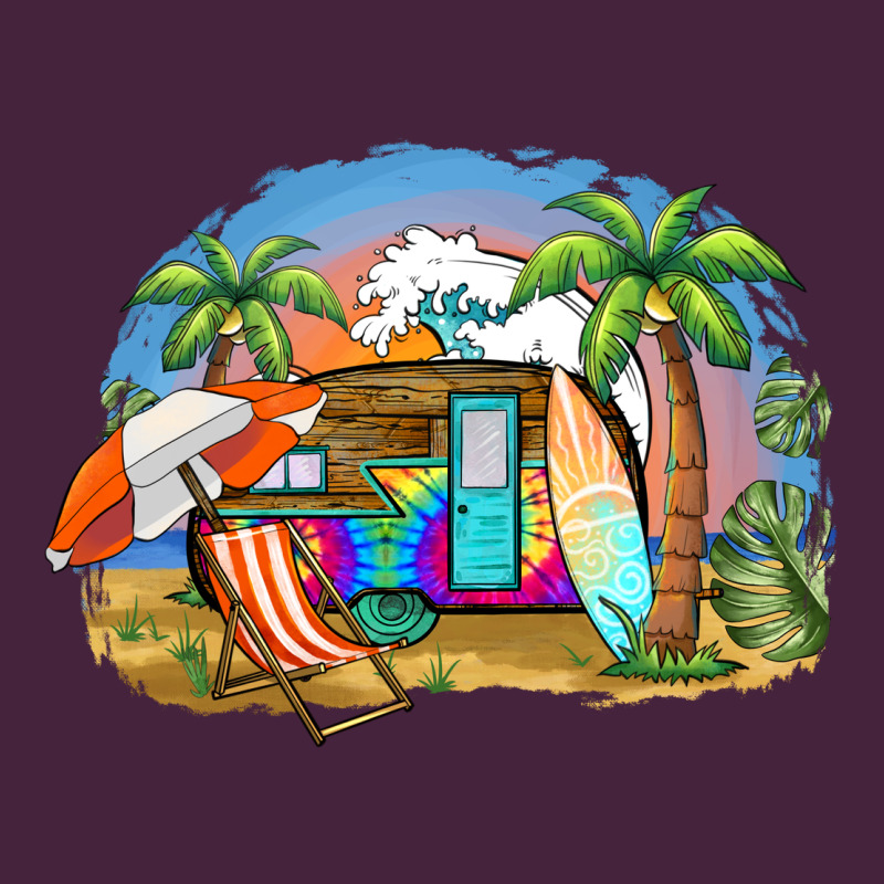 Camp Life Beach Premium Tee by BarkalooDesign | Teevron