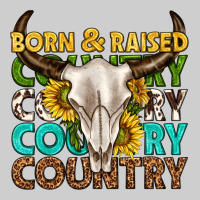 Born And Raised Country Western Premium Tee | Teevron