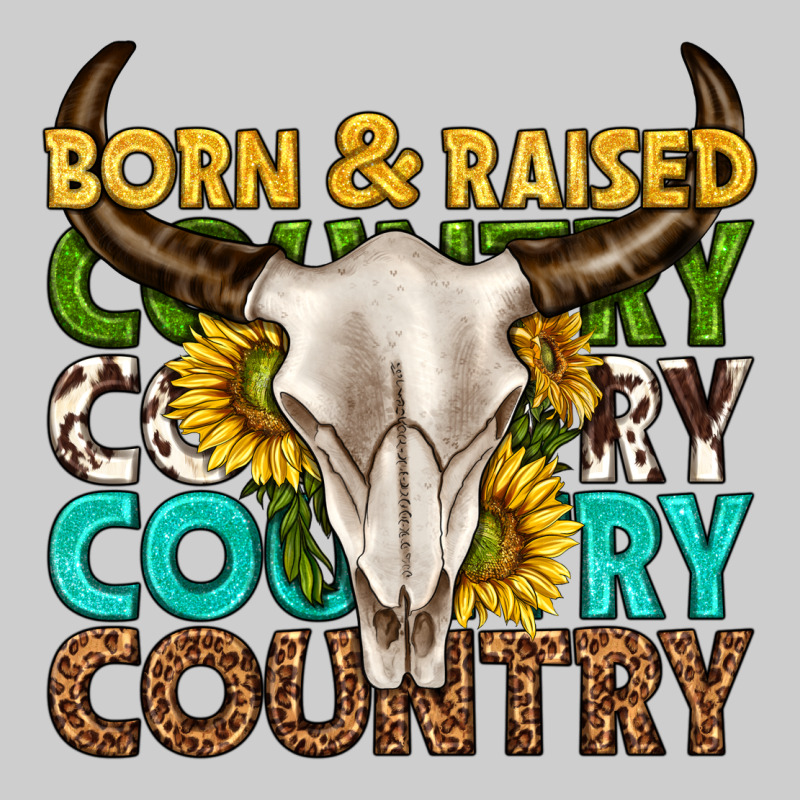 Born And Raised Country Western Premium Tee by texasbilliewilder | Teevron