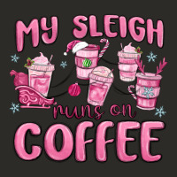 My Sleigh Runs On Coffee Heavy Core Tee | Teevron
