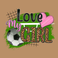 Love My Girl Soccer Vintage Hoodie | Teevron