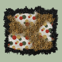 Christmas Mistletoe Background Urban Heavy Tee | Teevron