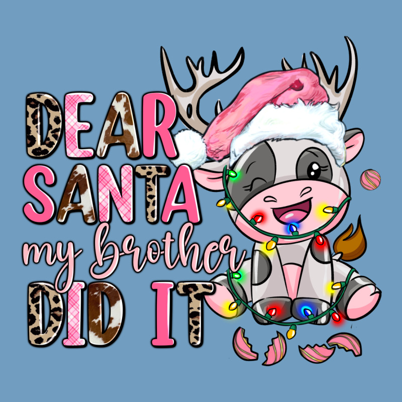 Dear Santa My Brother Did It Urban Heavy Tee by AdoDesignShop | Teevron