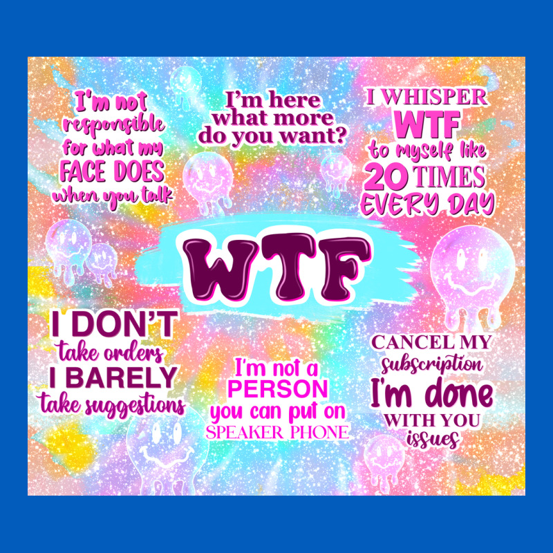 Sarcastic Wtf Urban Hoodie by TumblerDesignByShophia | Teevron
