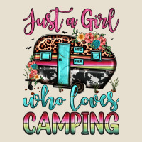 Just A Girl Who Loves Camping Urban Heavy Tee | Teevron